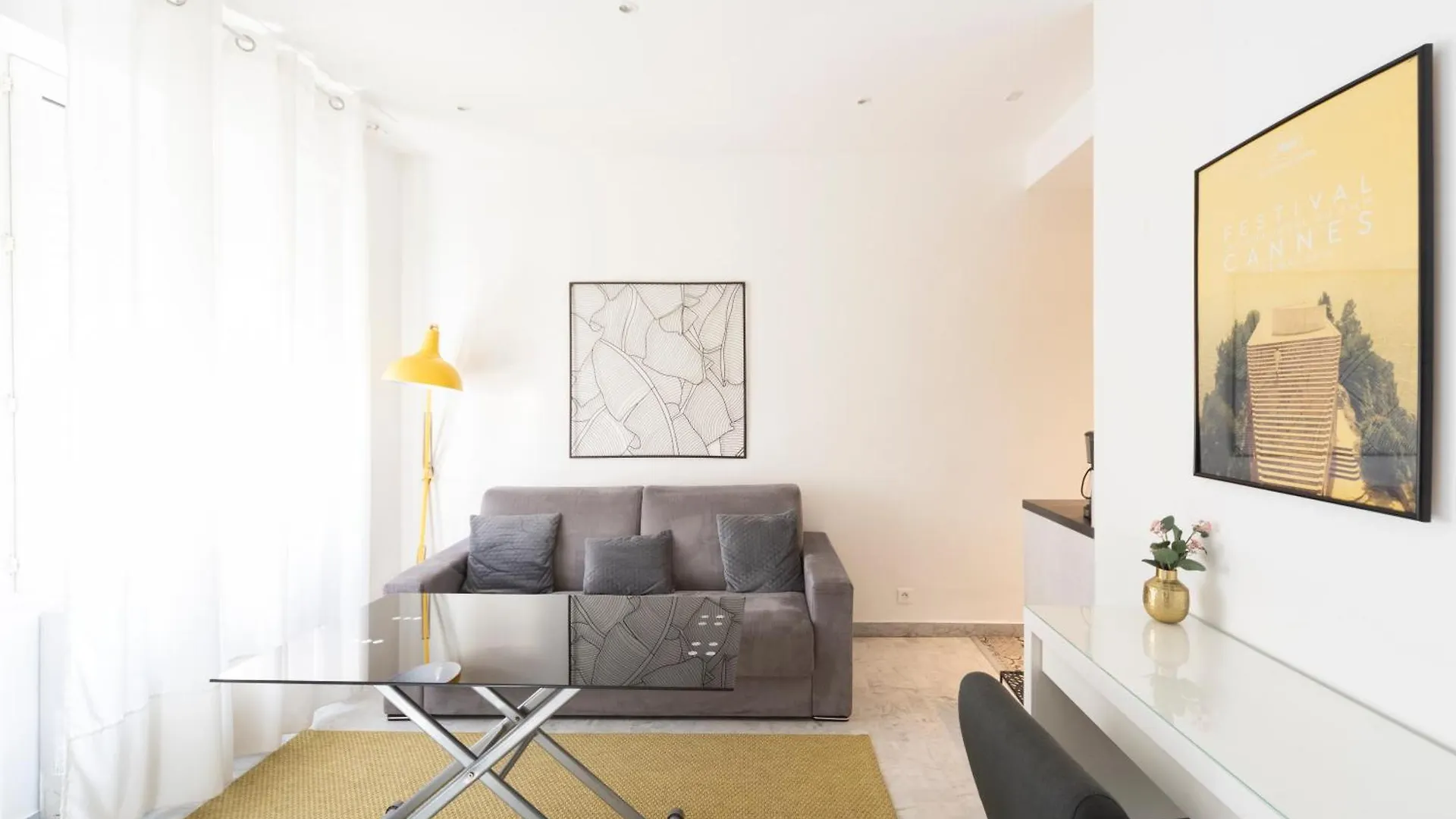 公寓 Lovely Renovated 45M2 In The Hearth Of 戛纳 法国